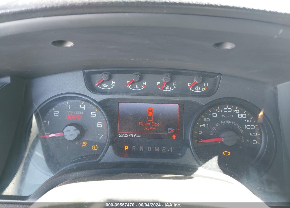 2012 FORD F-150 SVT RAPTOR VIN: 1FTFW1R69CFC66981