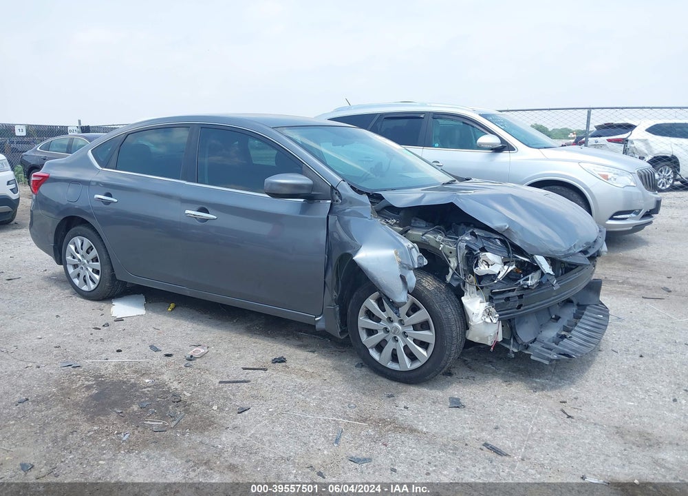 2017 NISSAN SENTRA S VIN: 3N1AB7AP7HY405702