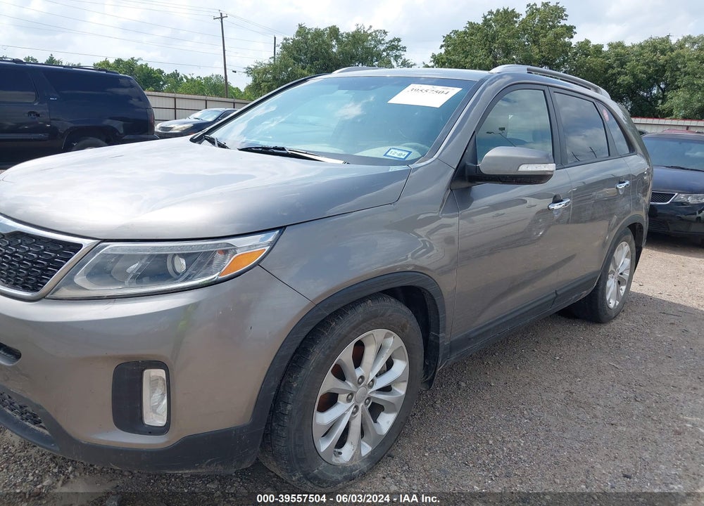 2014 KIA SORENTO EX V6 VIN: 5XYKU4A72EG457717