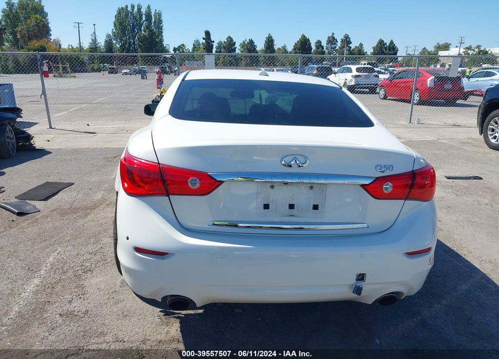 2016 INFINITI Q50 HYBRID VIN: JN1AV7AP0GM490259
