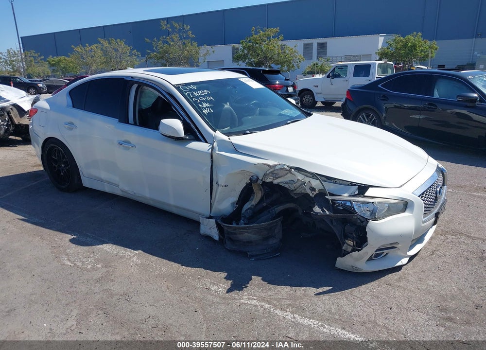 2016 INFINITI Q50 HYBRID VIN: JN1AV7AP0GM490259
