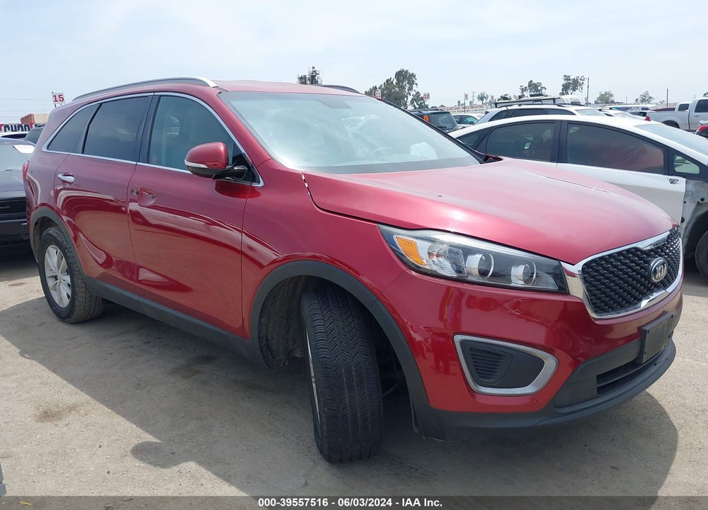 2016 KIA SORENTO 2.4L LX VIN: 5XYPG4A36GG027704