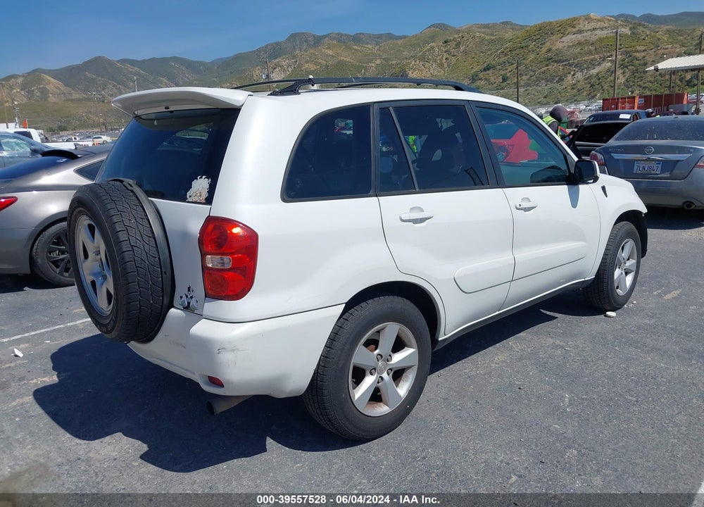 2004 TOYOTA RAV4 VIN: JTEGD20V540038707