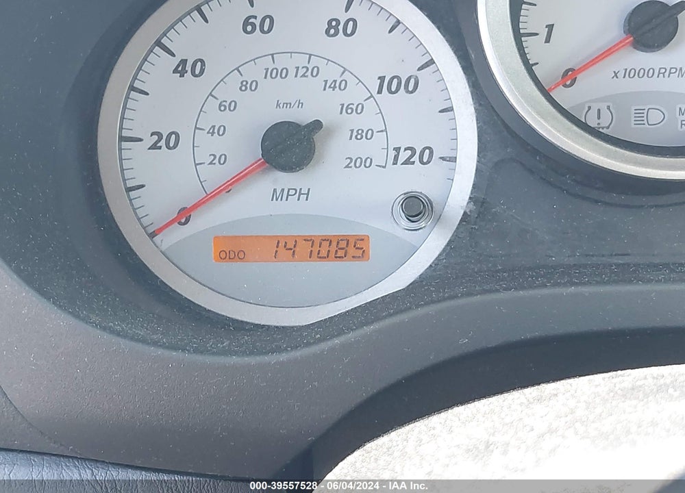 2004 TOYOTA RAV4 VIN: JTEGD20V540038707