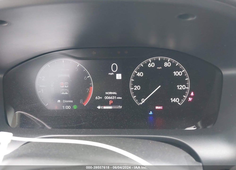2024 HONDA HR-V 2WD SPORT/2WD SPORT W/O BSI VIN: 3CZRZ1H56RM709488