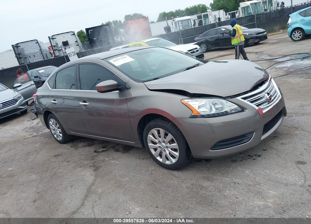 2015 NISSAN SENTRA SV VIN: 3N1AB7AP5FY298615