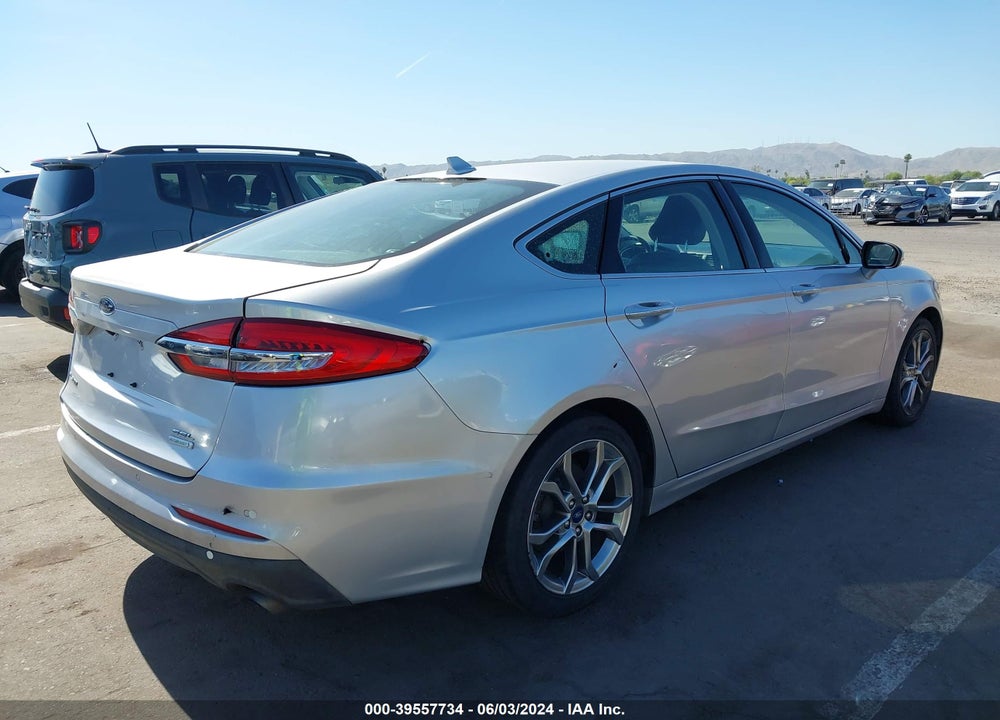 2019 FORD FUSION SEL VIN: 3FA6P0CDXKR260080