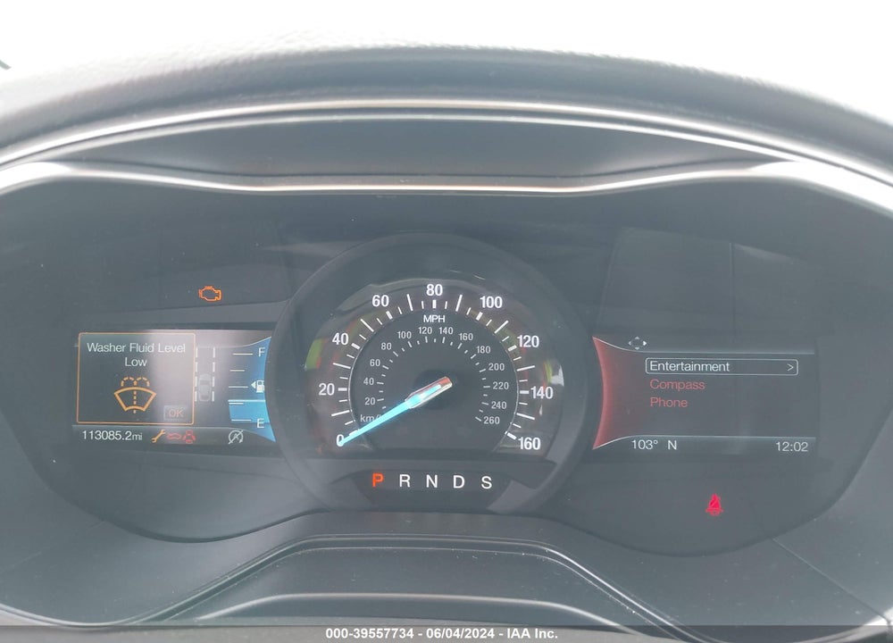 2019 FORD FUSION SEL VIN: 3FA6P0CDXKR260080