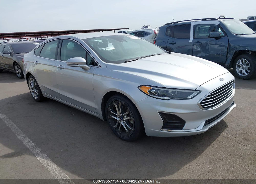 2019 FORD FUSION SEL VIN: 3FA6P0CDXKR260080