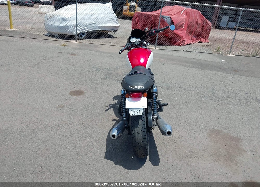 2015 TRIUMPH MOTORCYCLE BONNEVILLE VIN: SMT900K1XFT700971