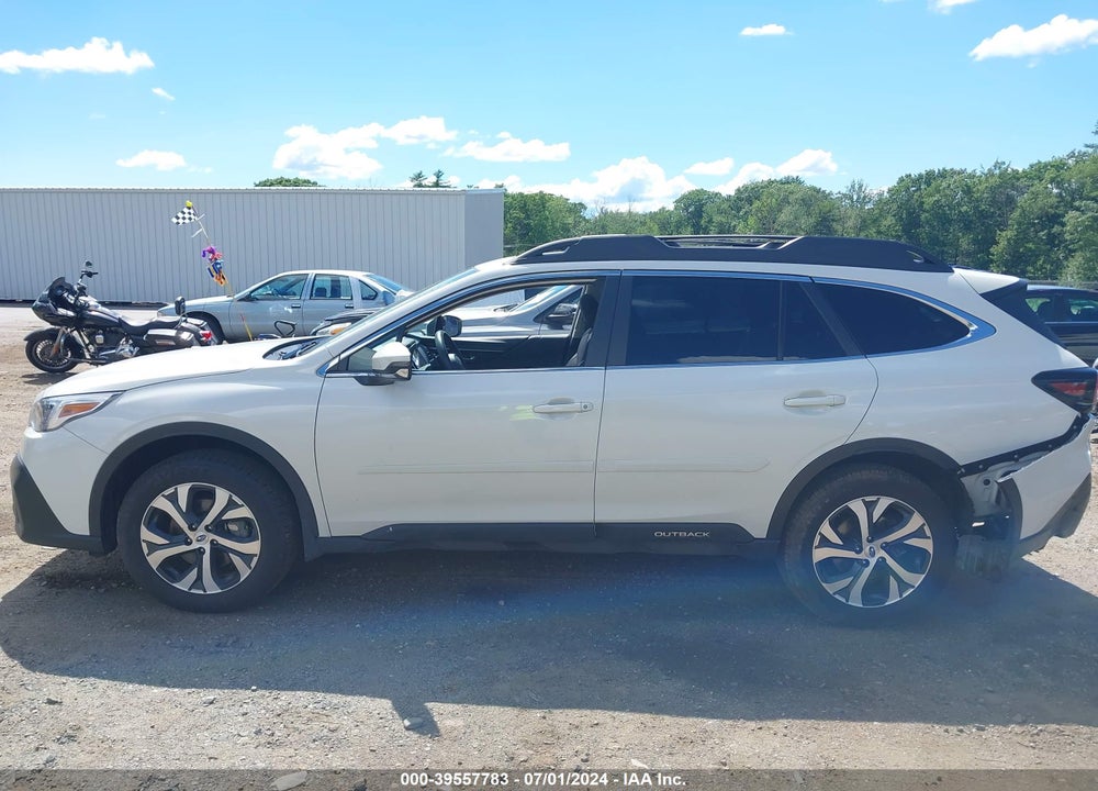 2022 SUBARU OUTBACK LIMITED VIN: 4S4BTANC2N3190443