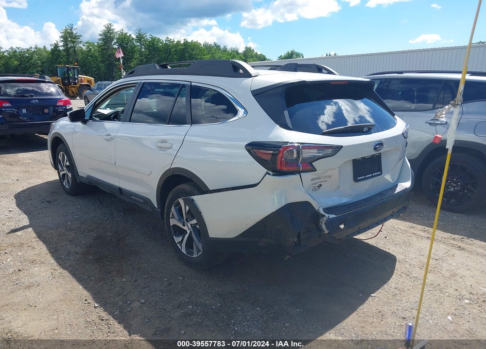 2022 SUBARU OUTBACK LIMITED VIN: 4S4BTANC2N3190443