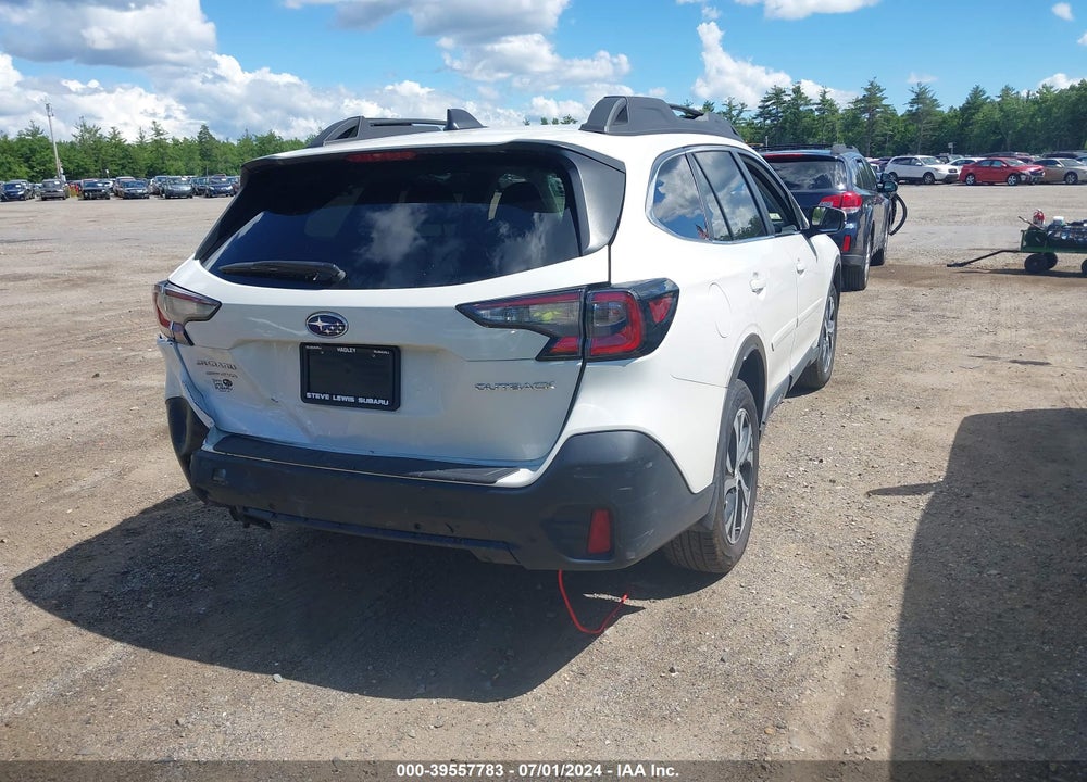 2022 SUBARU OUTBACK LIMITED VIN: 4S4BTANC2N3190443