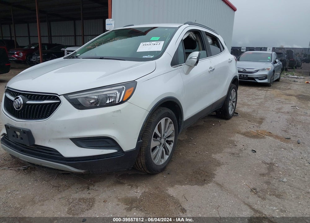 2018 BUICK ENCORE PREFERRED VIN: KL4CJASBXJB656575