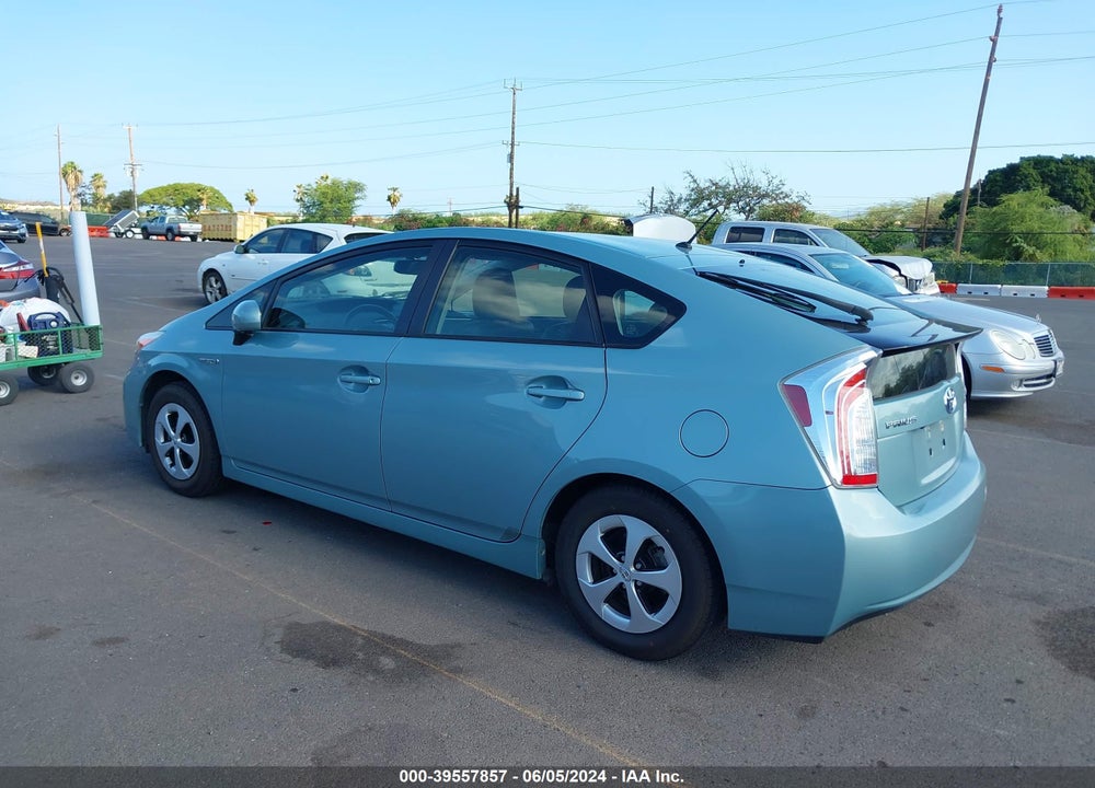 2013 TOYOTA PRIUS FIVE/FOUR/THREE/THREE SE/TWO VIN: JTDKN3DU8D5664239
