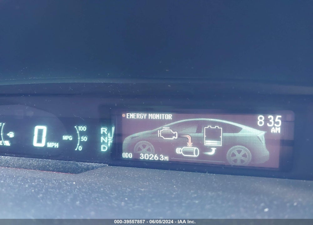 2013 TOYOTA PRIUS FIVE/FOUR/THREE/THREE SE/TWO VIN: JTDKN3DU8D5664239