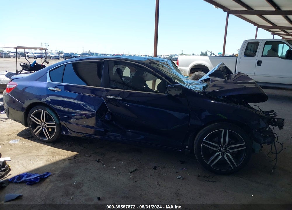 2016 HONDA ACCORD SPORT VIN: 1HGCR2F52GA246832