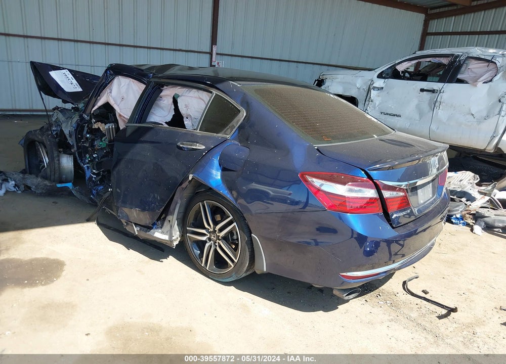 2016 HONDA ACCORD SPORT VIN: 1HGCR2F52GA246832