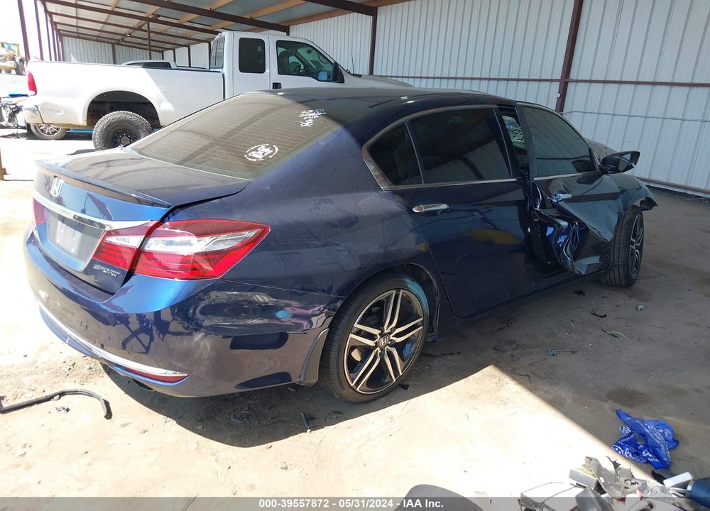 2016 HONDA ACCORD SPORT VIN: 1HGCR2F52GA246832