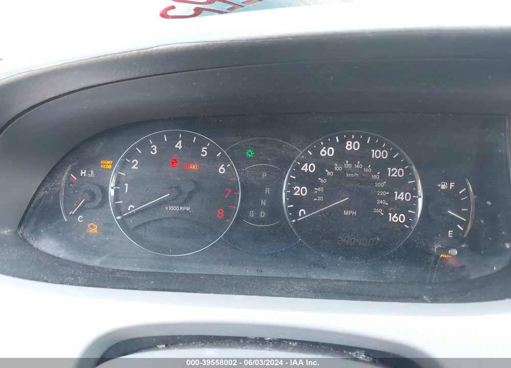 2005 TOYOTA AVALON LIMITED VIN: 4T1BK36B45U002522