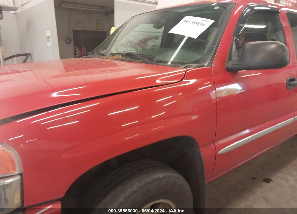 2005 GMC SIERRA 1500 SLE VIN: 1GTEK19V35E263162
