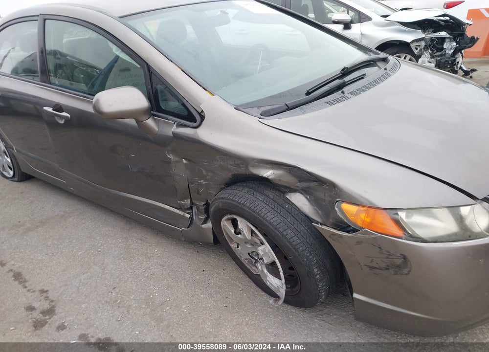 2007 HONDA CIVIC LX VIN: 2HGFA16557H303590