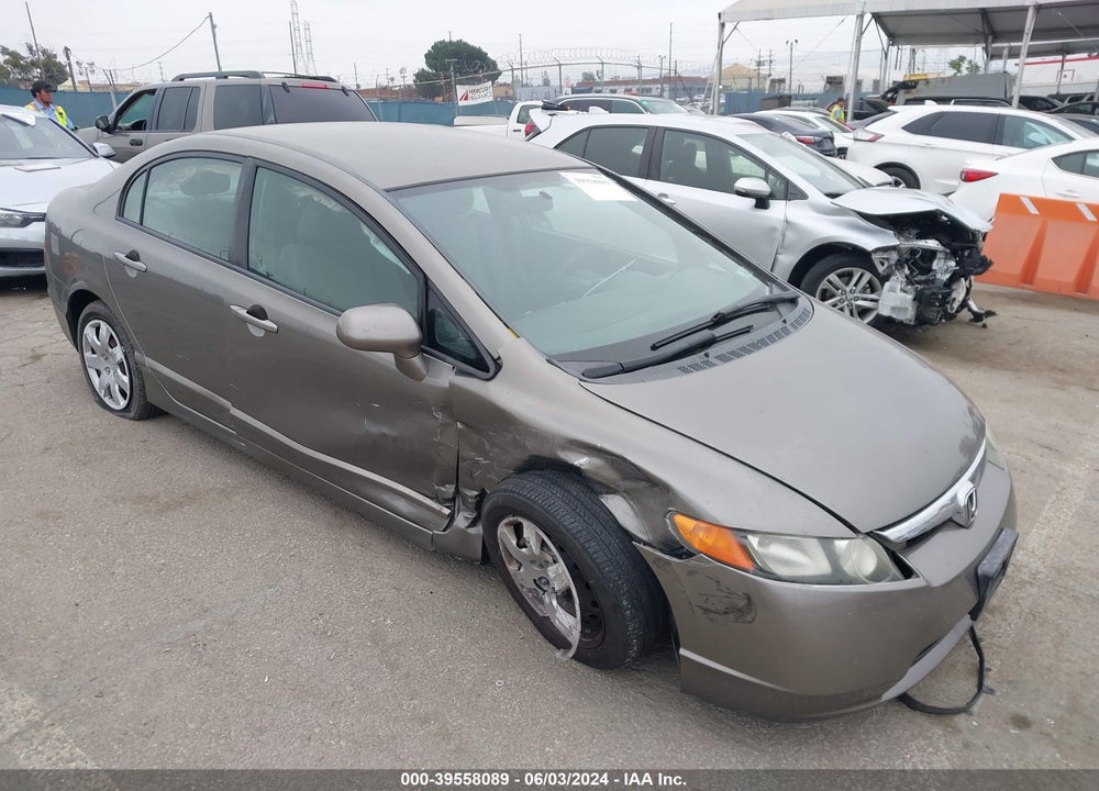 2007 HONDA CIVIC LX VIN: 2HGFA16557H303590