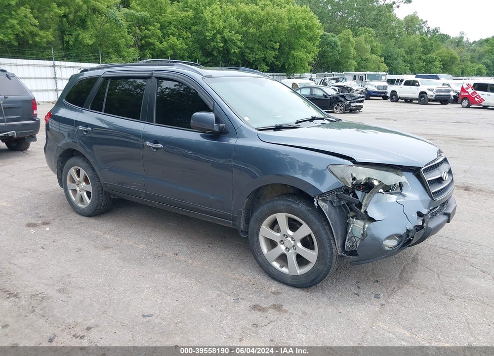 2007 HYUNDAI SANTA FE LIMITED/SE VIN: 5NMSH73E67H102320
