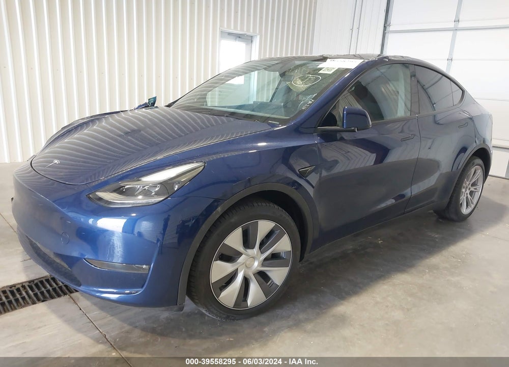 2024 TESLA MODEL Y LONG RANGE DUAL MOTOR ALL-WHEEL DRIVE VIN: 7SAYGDEEXRA244425
