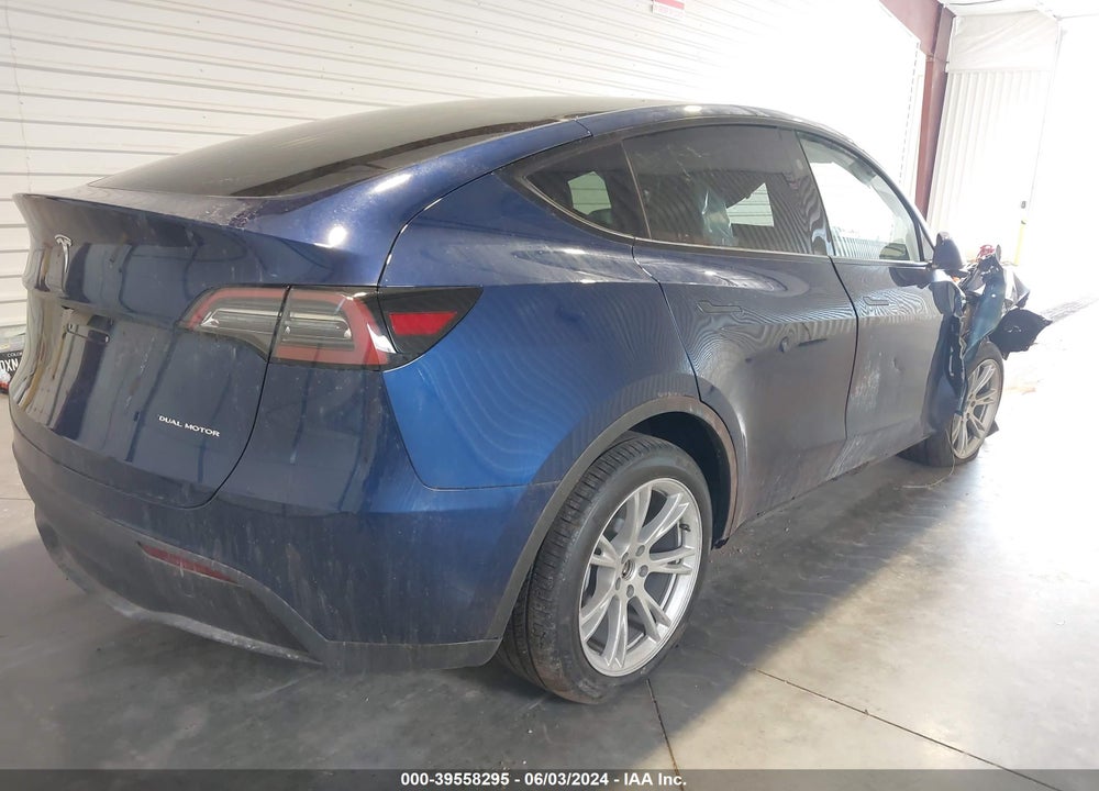 2024 TESLA MODEL Y LONG RANGE DUAL MOTOR ALL-WHEEL DRIVE VIN: 7SAYGDEEXRA244425