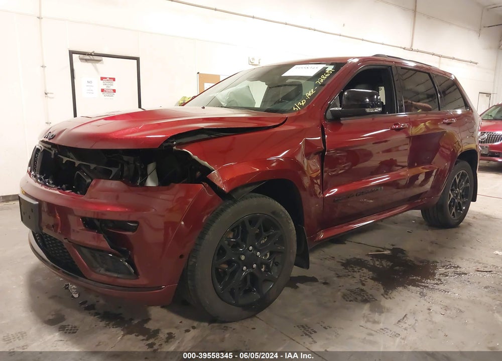 2021 JEEP GRAND CHEROKEE LIMITED X 4X4 VIN: 1C4RJFBGXMC728639