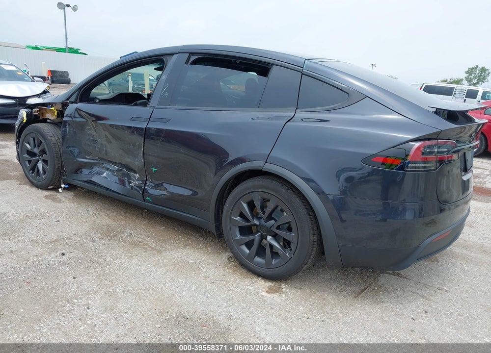 2024 TESLA MODEL X LONG RANGE VIN: 7SAXCDE51RF444605
