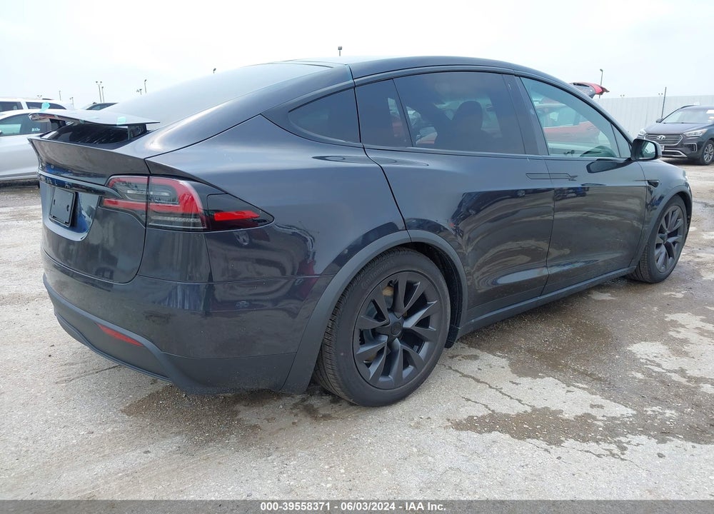 2024 TESLA MODEL X LONG RANGE VIN: 7SAXCDE51RF444605