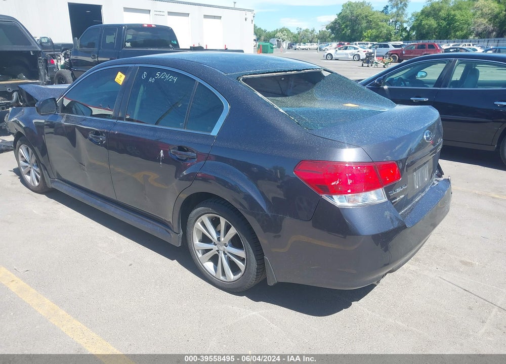 2013 SUBARU LEGACY 2.5I PREMIUM VIN: 4S3BMBC60D3024361