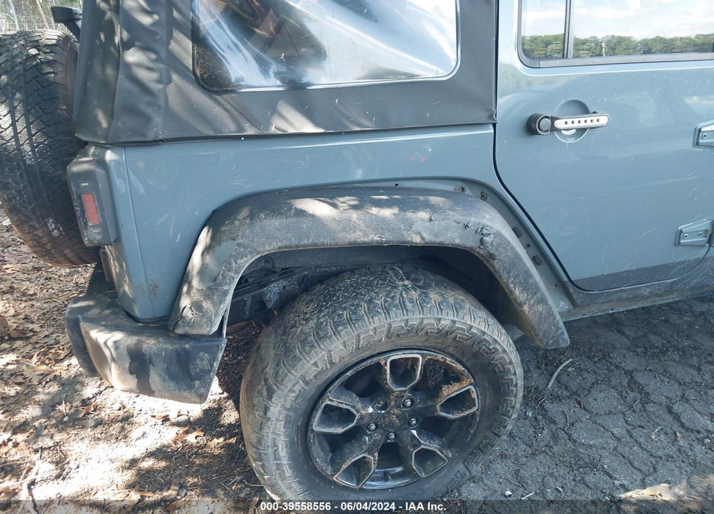 2014 JEEP WRANGLER UNLIMITED SPORT VIN: 1C4BJWDG4EL252906