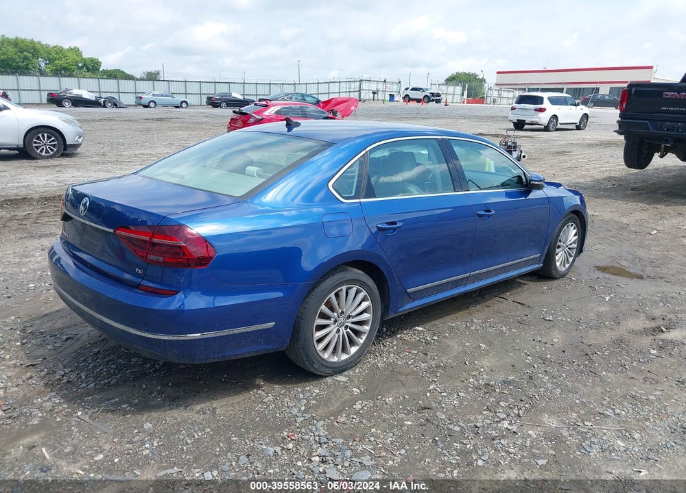 2017 VOLKSWAGEN PASSAT 1.8T SE VIN: 1VWBT7A33HC012135