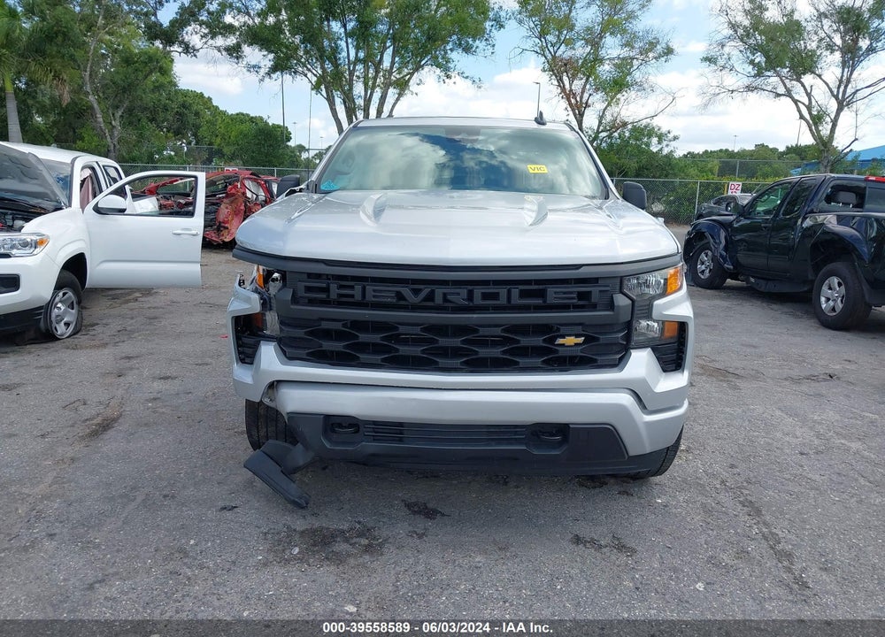 2022 CHEVROLET SILVERADO 1500 2WD SHORT BED CUSTOM VIN: 3GCPABEK2NG580582