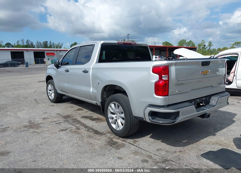 2022 CHEVROLET SILVERADO 1500 2WD SHORT BED CUSTOM VIN: 3GCPABEK2NG580582