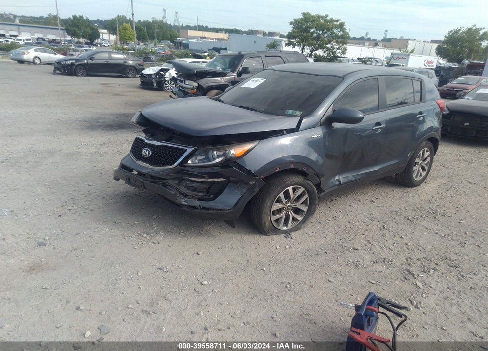 2016 KIA SPORTAGE LX VIN: KNDPBCAC9G7811851