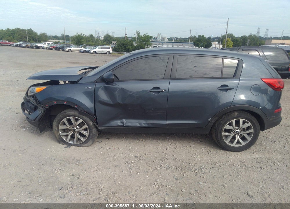 2016 KIA SPORTAGE LX VIN: KNDPBCAC9G7811851
