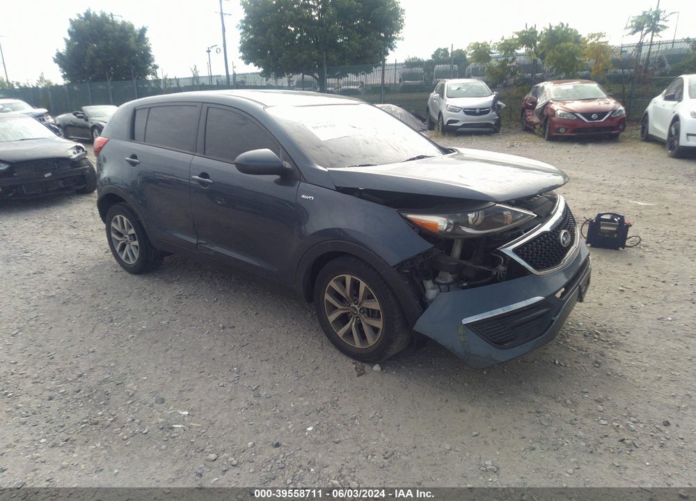 2016 KIA SPORTAGE LX VIN: KNDPBCAC9G7811851