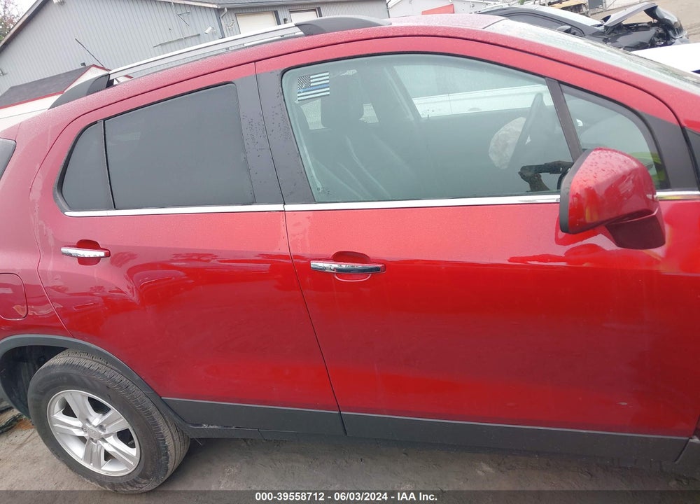 2019 CHEVROLET TRAX LT VIN: 3GNCJLSB9KL389728