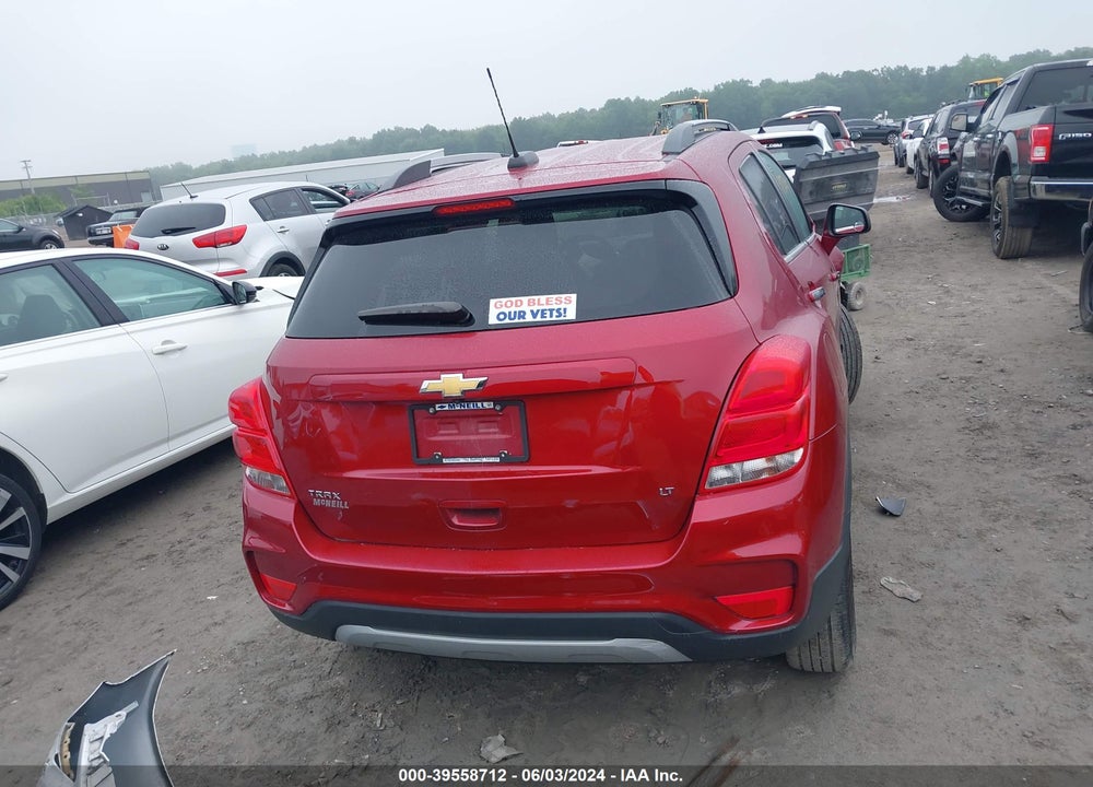2019 CHEVROLET TRAX LT VIN: 3GNCJLSB9KL389728