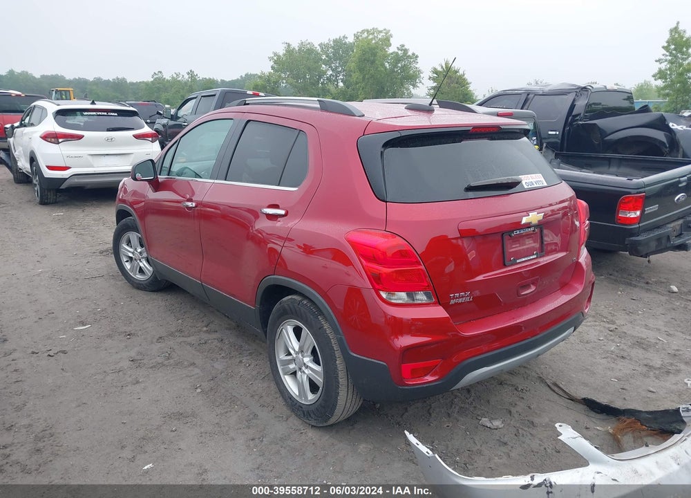 2019 CHEVROLET TRAX LT VIN: 3GNCJLSB9KL389728