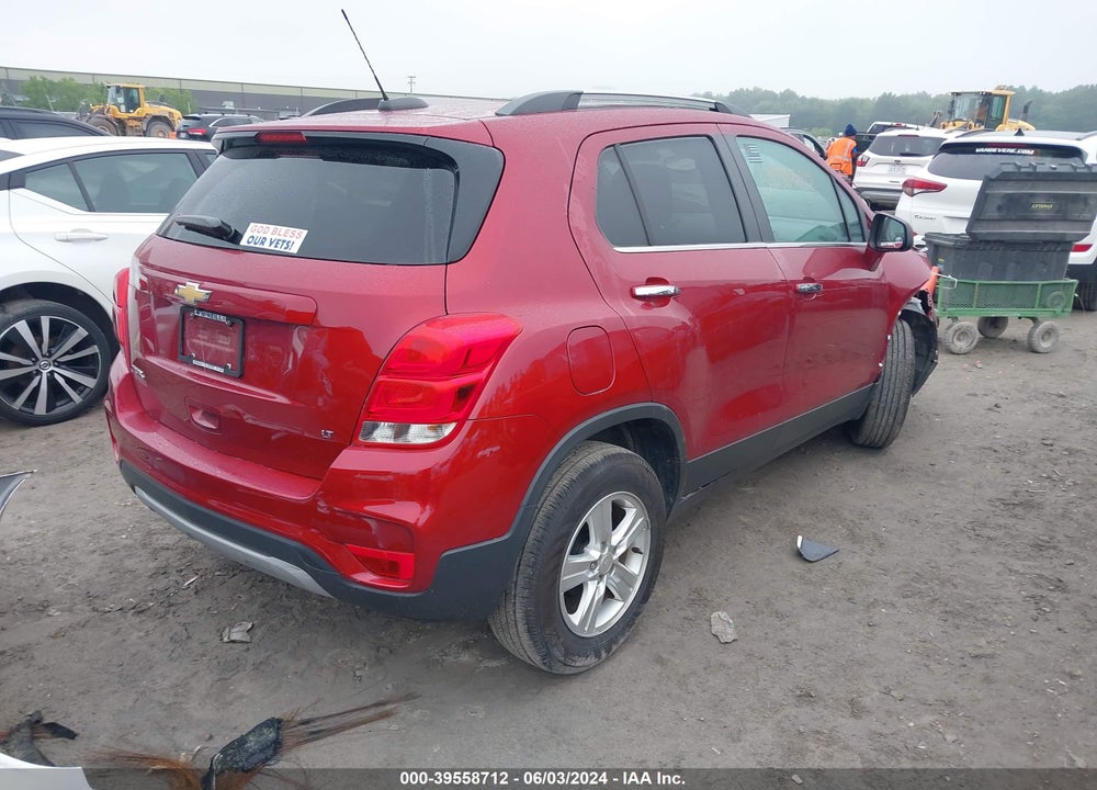 2019 CHEVROLET TRAX LT VIN: 3GNCJLSB9KL389728