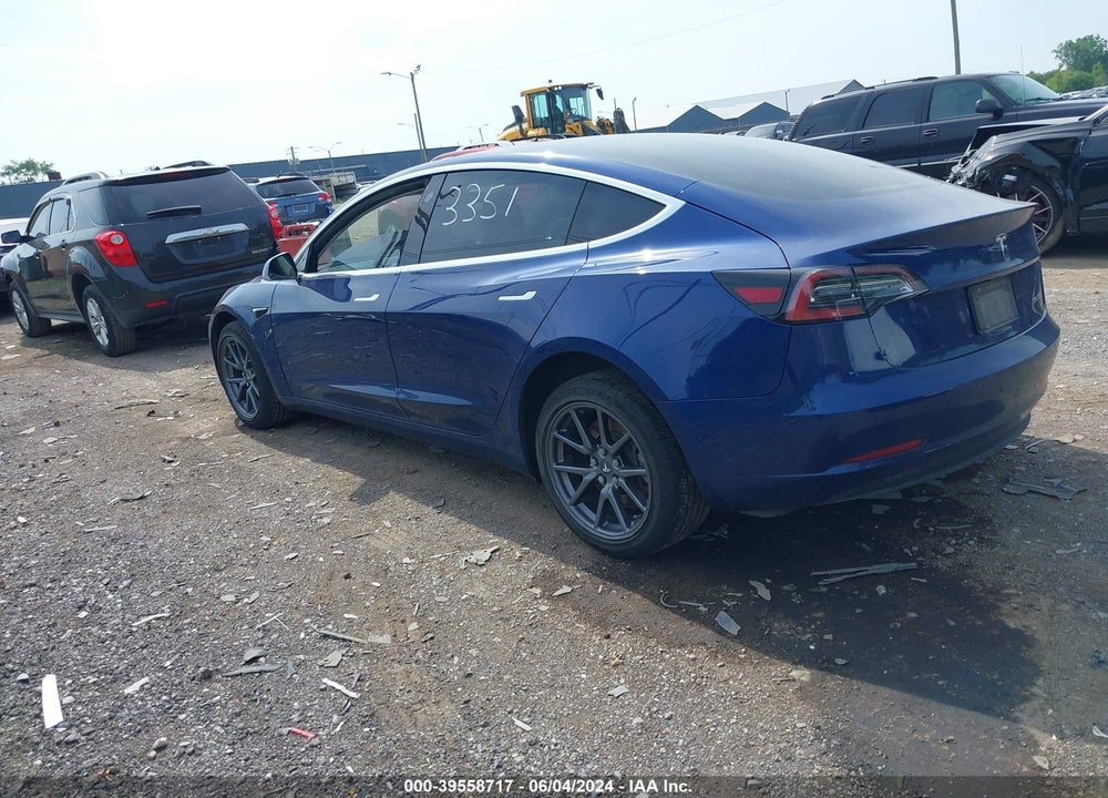 2019 TESLA MODEL 3 LONG RANGE/PERFORMANCE VIN: 5YJ3E1EB6KF413351