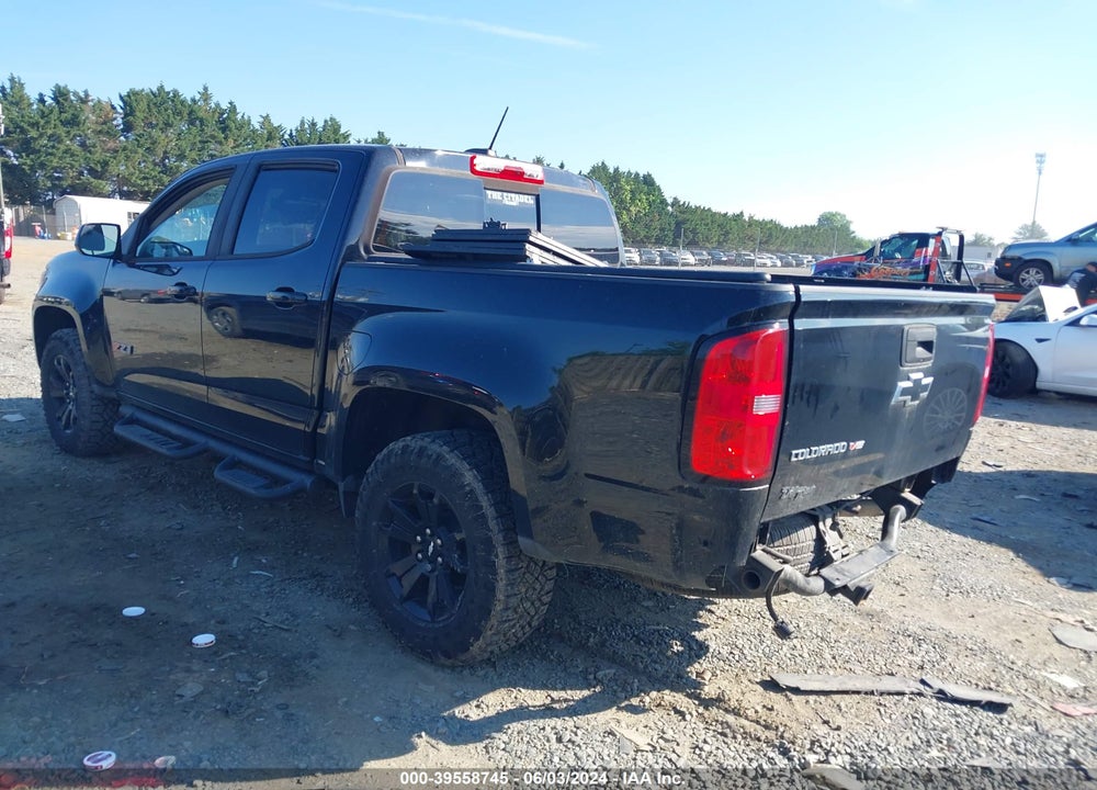 2017 CHEVROLET COLORADO VIN: 1GCGTDEN3H1183319