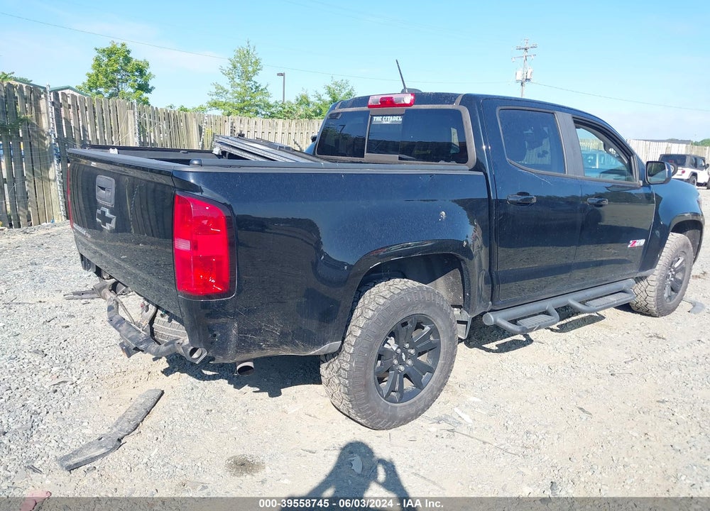 2017 CHEVROLET COLORADO VIN: 1GCGTDEN3H1183319