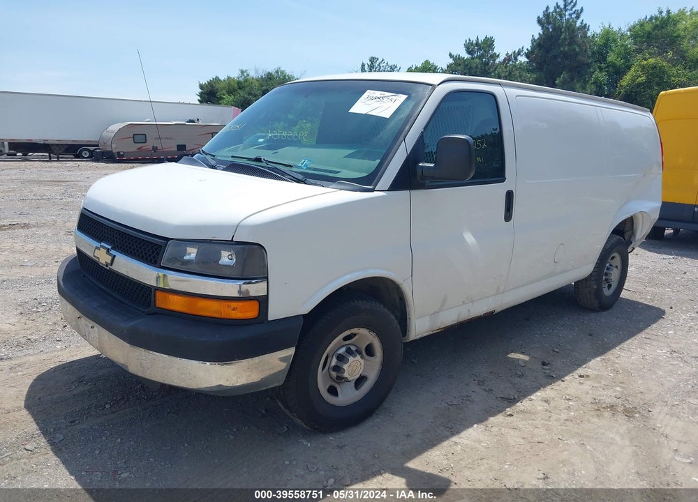 2012 CHEVROLET EXPRESS 3500 WORK VAN VIN: 1GCZGTBG5C1154510