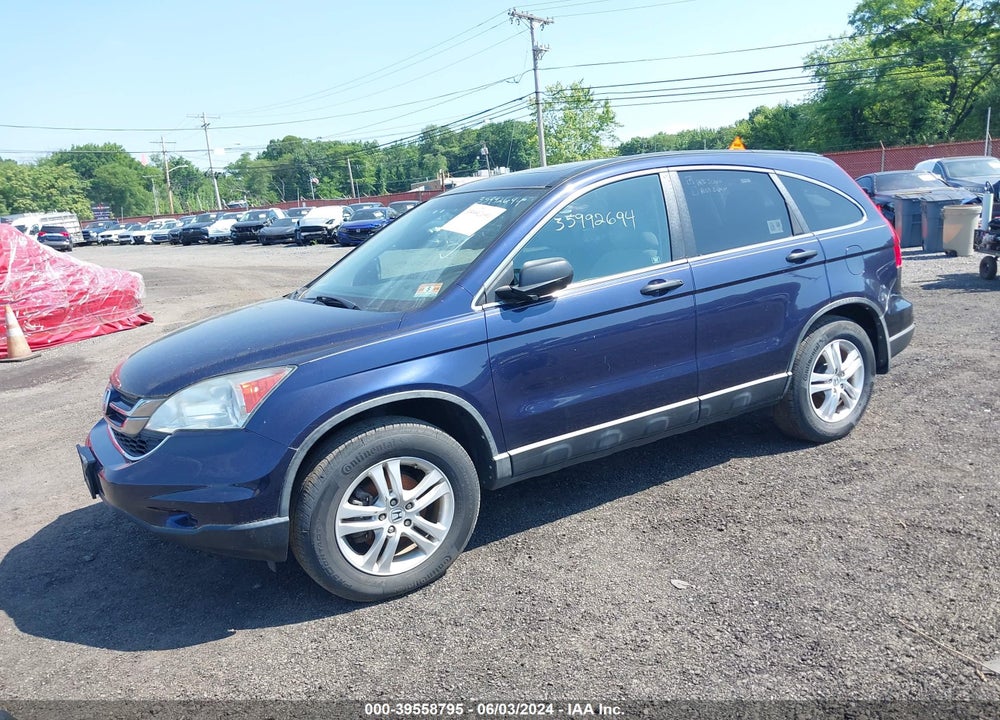 2011 HONDA CR-V EX VIN: 5J6RE4H56BL046329